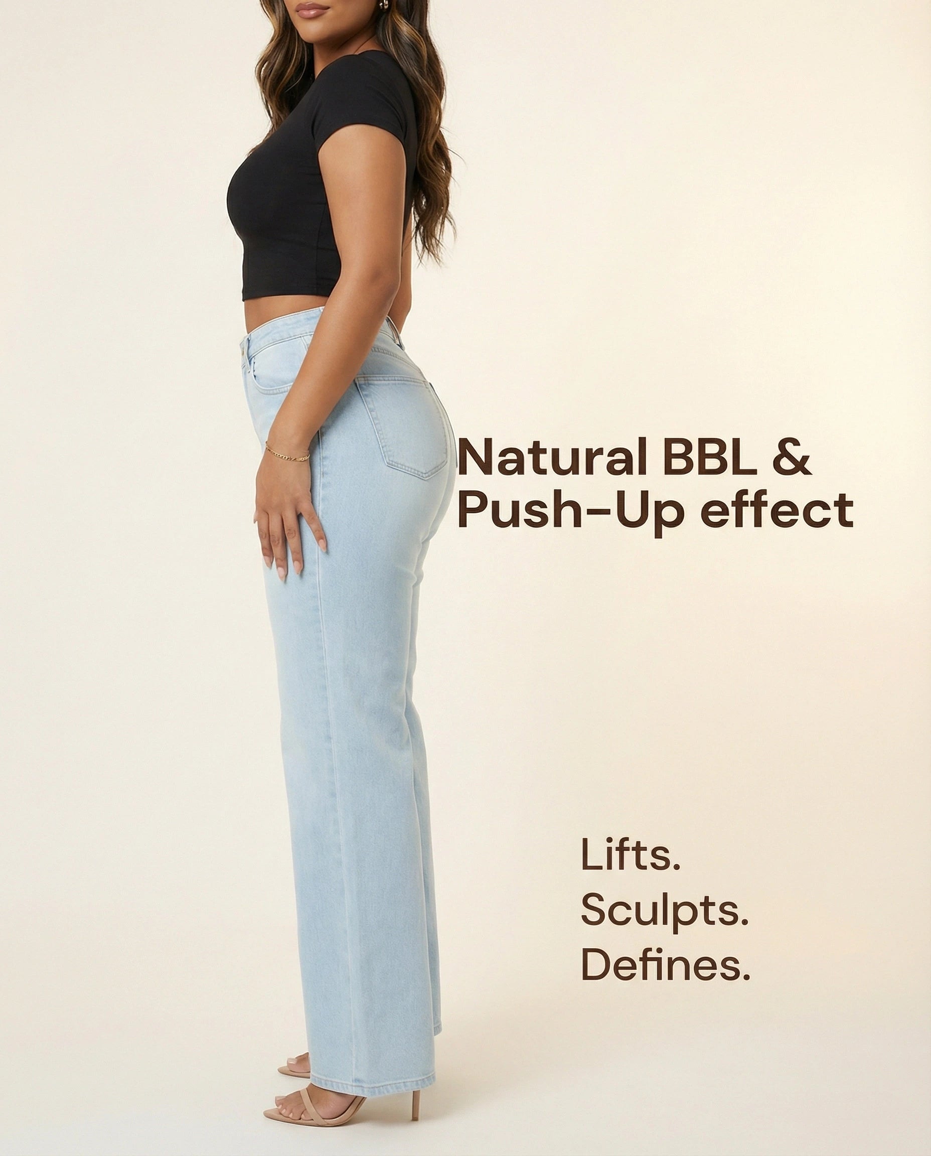 BBL Baggy Jean — Perfekter Sitz für deine Kurven