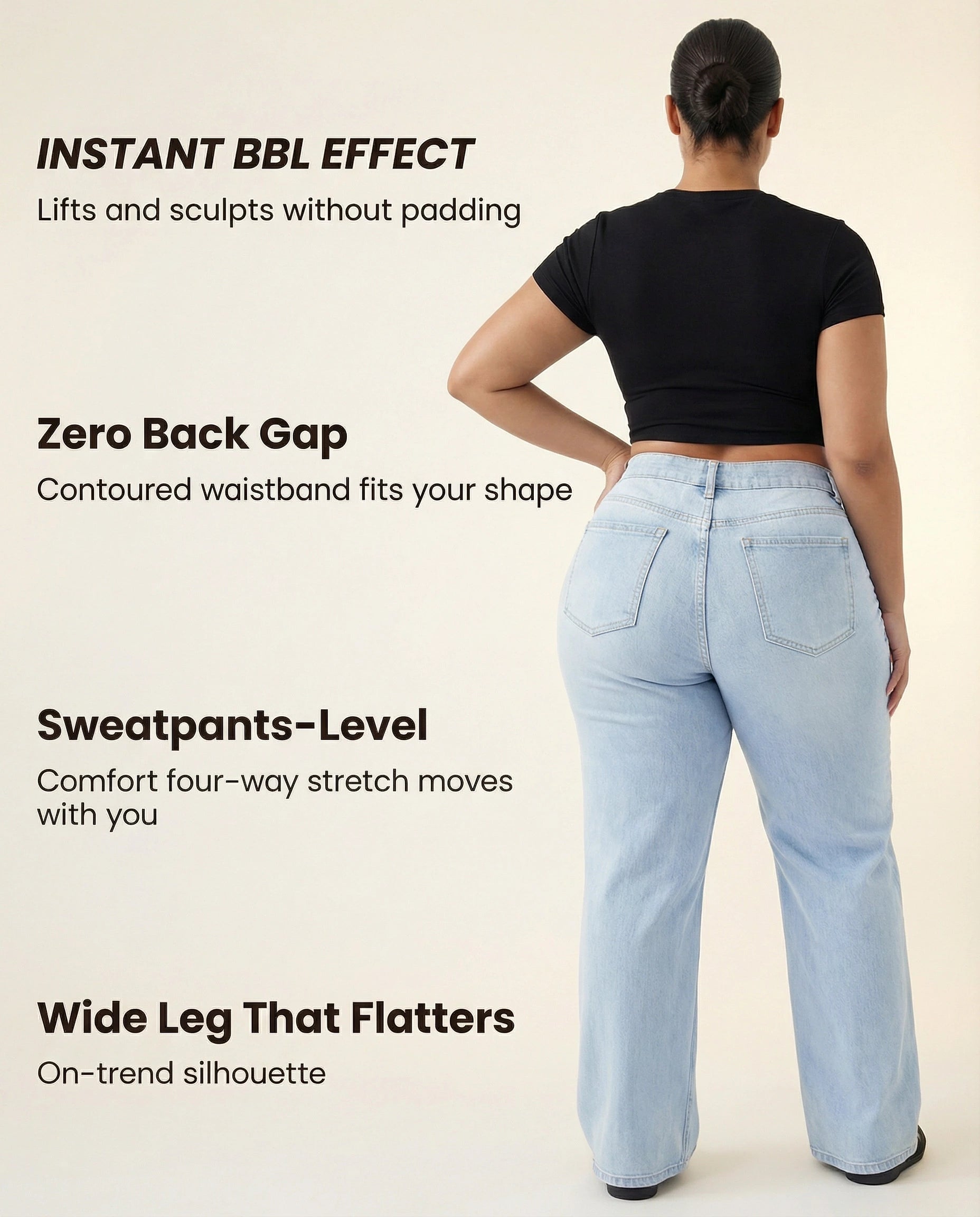 BBL Baggy Jean — Perfekter Sitz für deine Kurven